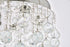 Elegant Lighting Galaxy 4 light in Chrome Flush Mount Clear Royal Cut Crystal Model: V2006F14C/RC