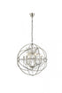 Elegant Lighting Geneva 6 light in Dark Bronze Chandelier Golden Teak (Smoky) Royal Cut crystal Model: 1130D25DB-GT/RC