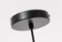 Elegant Lighting Gibson 1 light in Black and Clear glass pendant Model: LD2283