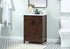 Elegant Lighting Grant 24 Inch Single Bathroom Vanity in Expresso Model: VF90224EX
