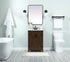 Elegant Lighting Grant 24 Inch Single Bathroom Vanity in Expresso Model: VF90224EX
