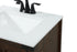 Elegant Lighting Grant 24 Inch Single Bathroom Vanity in Expresso Model: VF90224EX