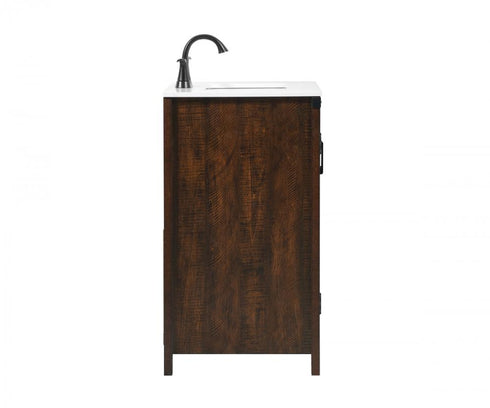 Elegant Lighting Grant 24 Inch Single Bathroom Vanity in Expresso Model: VF90224EX