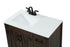 Elegant Lighting Grant 32 Inch Single Bathroom Vanity in Expresso Model: VF90232EX