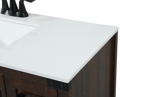Elegant Lighting Grant 32 Inch Single Bathroom Vanity in Expresso Model: VF90232EX