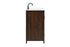 Elegant Lighting Grant 32 Inch Single Bathroom Vanity in Expresso Model: VF90232EX