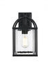 Elegant Lighting Gratz 7 inch Outdoor Pendant in Black Model: OD343W14BK
