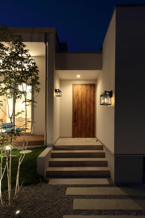 Elegant Lighting Gratz 7 inch Outdoor Pendant in Black Model: OD343W14BK
