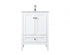 Elegant Lighting Hamilton 24 Inch Single Bathroom Vanity in Grey Model: VF21124GR