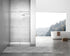 Elegant Lighting Hamilton Frameless Shower Door 48x76 in Brushed Gold Model: SD202-4876BGD