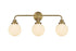 Elegant Lighting Hanson 28 inch Wall Sconce in Chrome in Chrome and Opal White Finish Model: LD7034W28C