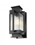 Elegant Lighting Harlan 7 inch Outdoor Pendant in Black Model: OD341W14BK