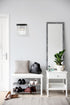 Elegant Lighting Harlow 1 Light Wall Sconce W9 Inch S4.7 Inch H9 Inch L1 Black in Black and Clear Finish Model: 1070W9BK