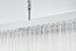 Elegant Lighting Harlow 6 Light Pendant L49 Inch 8 Inch H9 Inch L6 Chrome in Chrome and Clear Finish Model: 1070G49C