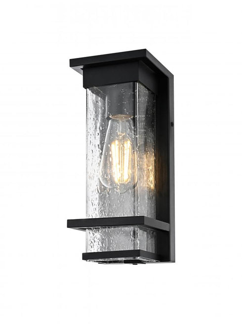 Elegant Lighting Harper 7 inch Outdoor Pendant in Black Model: OD367W12BK