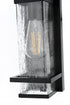Elegant Lighting Harper 7 inch Outdoor Pendant in Black Model: OD367W12BK