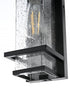 Elegant Lighting Harper 7 inch Outdoor Pendant in Black Model: OD367W12BK