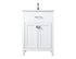 Elegant Lighting Harrison 24 Inch Single Bathroom Vanity in Grey Model: VF28824GR