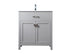 Elegant Lighting Harrison 30 Inch Single Bathroom Vanity in Grey Model: VF28830GR