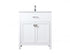 Elegant Lighting Harrison 30 Inch Single Bathroom Vanity in Grey Model: VF28830GR