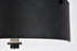 Elegant Lighting Hazen 2 light 12 inch Flat Black flush mount in Flat Black and White Finish Model: LD6024