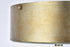 Elegant Lighting Hazen 2 light 12 inch Vintage Silver flush mount in Vintage Silver and White Finish Model: LD6023