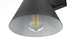 Elegant Lighting Hendrix 1 Light Wall Sconce W8 Inch xH11 Inch xE9.5 Inch in Black Model: OD806W11BK