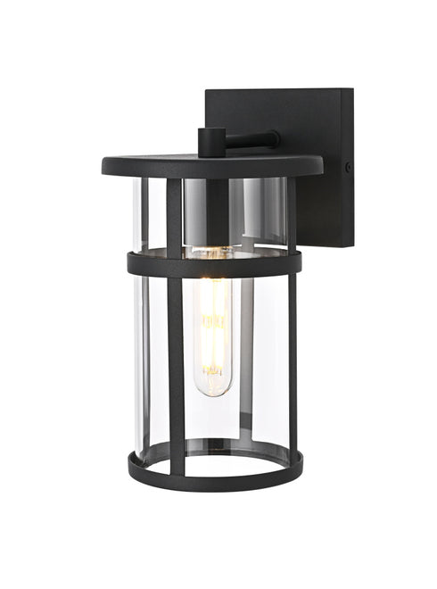 Elegant Lighting Henrik 1 Light Wall Sconce W5.9 Inch E7.0 Inch H10.6 Inch in Black Model: OD406W11BK