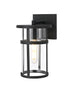 Elegant Lighting Henrik 1 Light Wall Sconce W5.9 Inch E7.0 Inch H10.6 Inch in Black Model: OD406W11BK