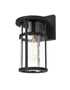 Elegant Lighting Henrik 1 Light Wall Sconce W5.9 Inch E7.0 Inch H10.6 Inch in Black Model: OD406W11BK