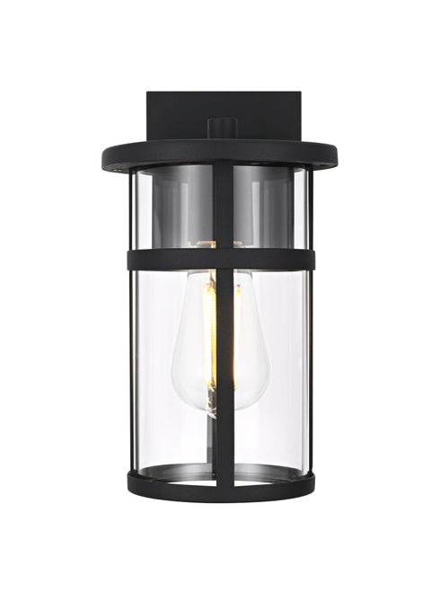 Elegant Lighting Henrik 1 Light Wall Sconce W5.9 Inch E7.0 Inch H10.6 Inch in Black Model: OD406W11BK