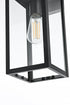 Elegant Lighting Hilton 7 inch Outdoor Pendant in Black Model: OD330W18BK