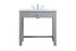 Elegant Lighting Hudson 36 Inch Ada Compliant Bathroom Vanity in Grey Model: VF14836GR
