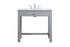 Elegant Lighting Hudson 36 Inch Ada Compliant Bathroom Vanity in Grey Model: VF14836GR