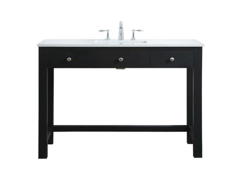 Elegant Lighting Hudson 48 Inch Ada Compliant Bathroom Vanity in Grey Model: VF14848GR