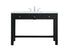 Elegant Lighting Hudson 48 Inch Ada Compliant Bathroom Vanity in Grey Model: VF14848GR