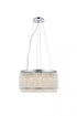 Elegant Lighting Influx 10 light in Chrome Pendant Clear Royal Cut Crystal Model: V2092D16C/RC