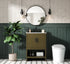 Elegant Lighting Ira Vanity Cabinet 2Dr W24 Inch xD19 Inch xH34 Inch in Chestnut Brown Model: VF25224MCB