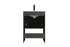 Elegant Lighting Ira Vanity Cabinet 2Dr W24 Inch xD19 Inch xH34 Inch in Mocha Brown Model: VF25224MMB