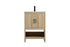 Elegant Lighting Ira Vanity Cabinet 2Dr W24 Inch xD19 Inch xH34 Inch MW in Mango Wood Finish Model: VF25224MW