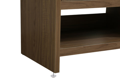 Elegant Lighting Ira Vanity Cabinet 2Dr W24 Inch xD19 Inch xH34 Inch WB in Walnut Brown Finish Model: VF25224WB