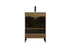 Elegant Lighting Ira Vanity Cabinet 2Dr W24 Inch xD19 Inch xH34 Inch WB in Walnut Brown Finish Model: VF25224WB
