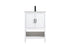 Elegant Lighting Ira Vanity Cabinet 2Dr W24 Inch xD19 Inch xH34 Inch WH in White Finish Model: VF25224MWH