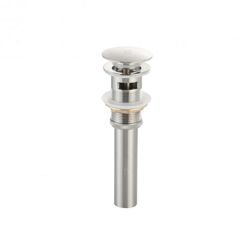 Elegant Lighting Irving Pop Up Bathroom Sink Drain with Overflow in Brushed Gold Model: VDN100BGD
