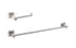 Elegant Lighting Isla 2 piece Bathroom Hardware Set in Brushed Gold Model: HWB-12S2BGD