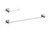 Elegant Lighting Isla 2 piece Bathroom Hardware Set in Brushed Gold Model: HWB-12S2BGD