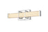 Elegant Lighting Ivaan 1 Light Wall Sconce L16 Inch E4.5 Inch H4.3 Inch LED 8 Watt 3CCT in Chrome Model: LD302W16C