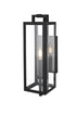Elegant Lighting Jairo 1 Light Wall Sconce W5 Inch xH16.5 Inch xE6 Inch in Black Model: OD809W17BK