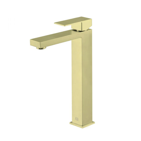 Elegant Lighting Jakob Single Hole Single Handle Bathroom Faucet in Brushed Gold Model: FAV-1002BGD