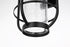 Elegant Lighting Janney 1 Light Wall sconce W11 Inch E12 Inch H17 Inch L1 in Black (1Box) Model: OD314W17BK